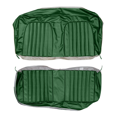 74 CHARGER SE HARDTOP REAR UPHOLSTERY - JADE GREEN