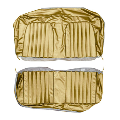74 CHARGER SE HARDTOP REAR UPHOLSTERY - SRM EMBER GOLD
