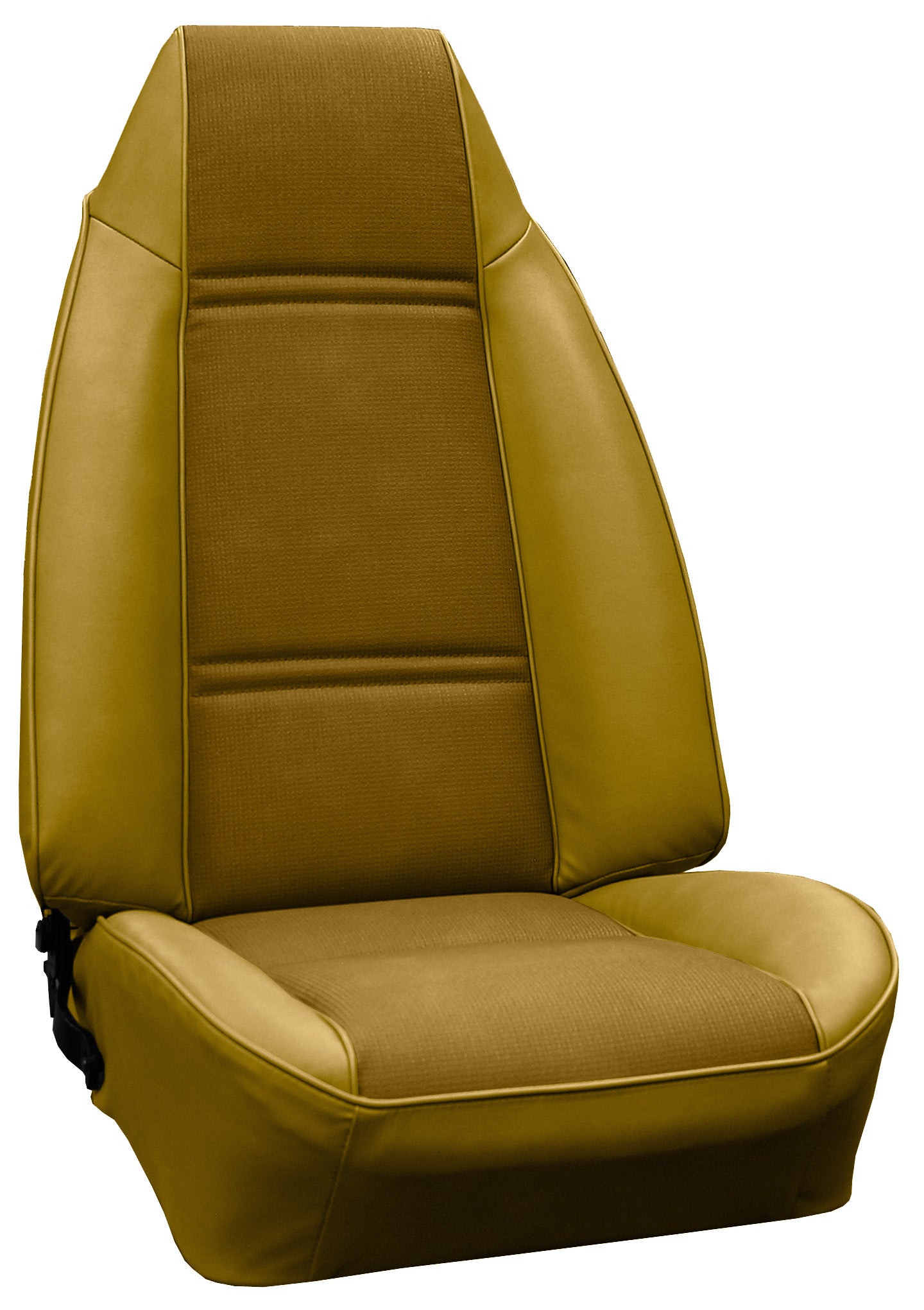 74 CAMARO "DELUXE" BUCKET SEAT UPHOLSTERY - SRM SADDLE KNIT/SADDLE