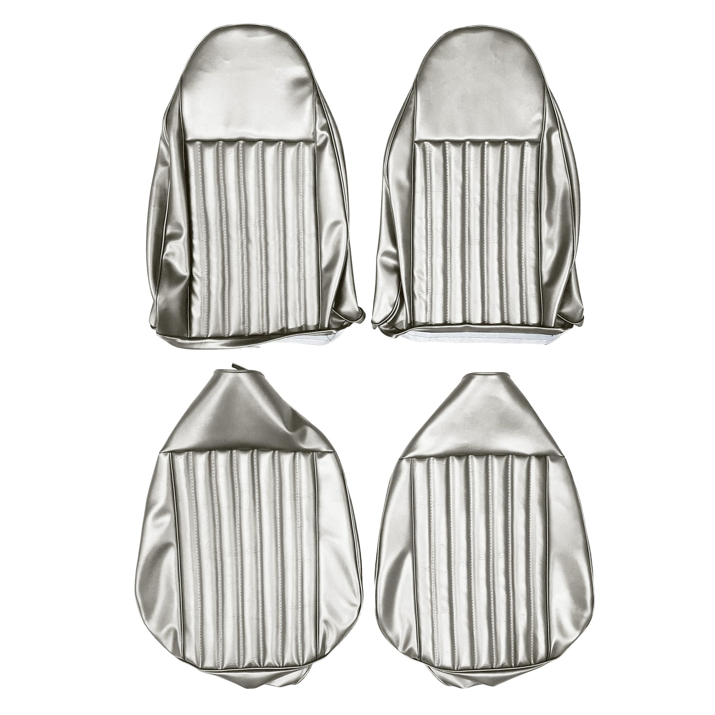 75-76 DART/DART SPORT/SCAMP/DUSTER BUCKET SEAT UPHOLSTERY - WHITE