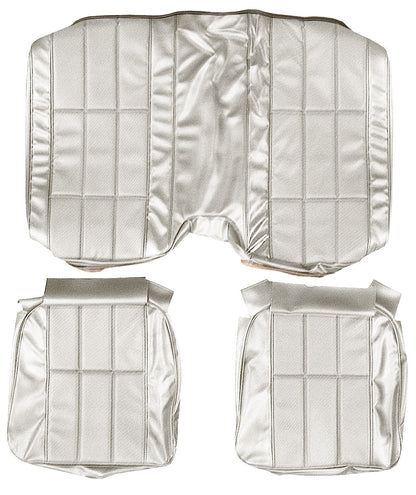 76 CAMARO "DELUXE" HARDTOP REAR UPHOLSTERY - WHITE