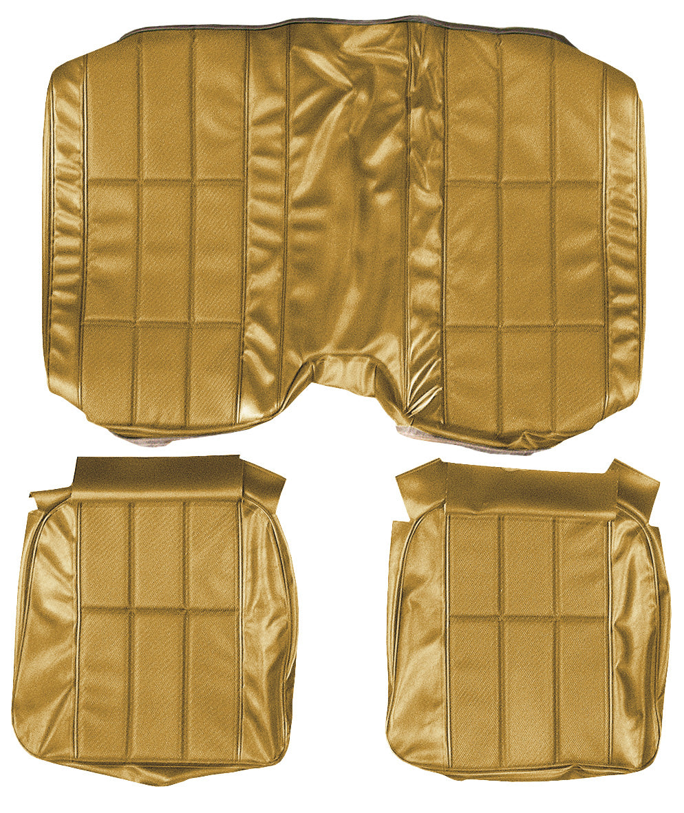 76 CAMARO "DELUXE" HARDTOP REAR UPHOLSTERY - BUCKSKIN