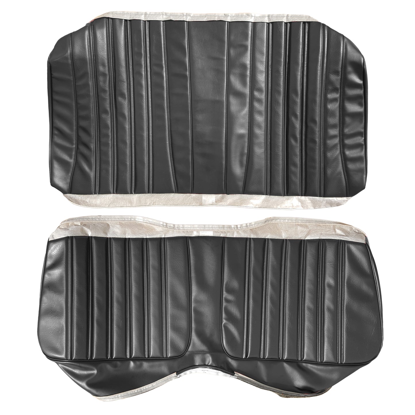 77 VOLARE/ASPEN/ROADRUNNER HARDTOP REAR UPHOLSTERY - BLACK