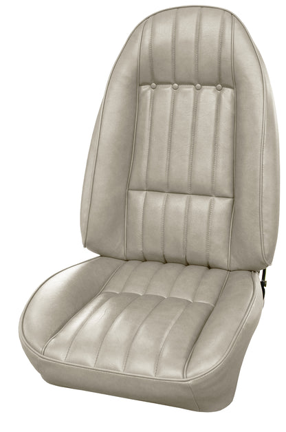 77-78 FIREBIRD/TRANS AM "STANDARD" BUCKET SEAT UPHOLSTERY - WHITE