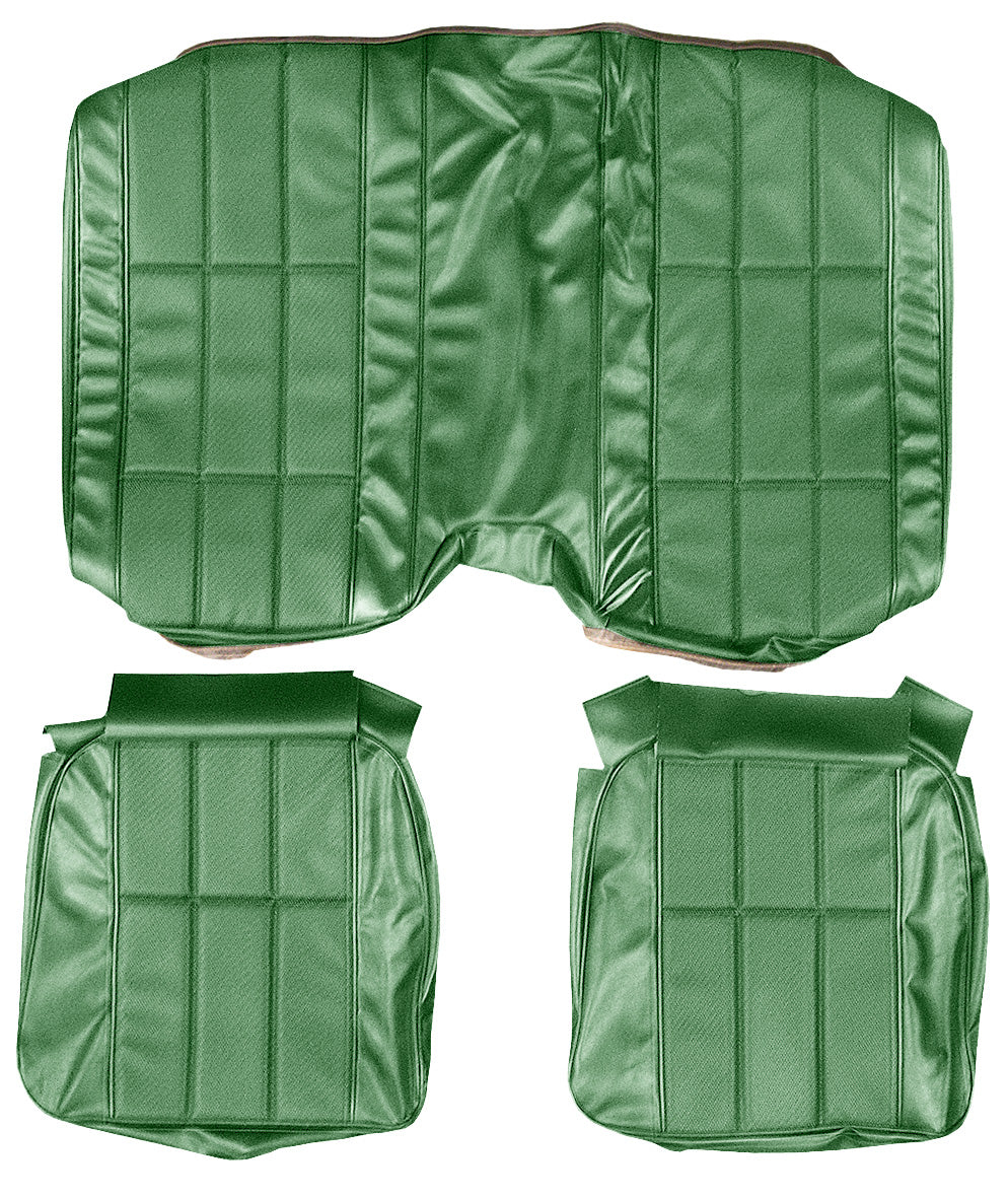 78 CAMARO "DELUXE" HARDTOP REAR UPHOLSTERY - GREEN