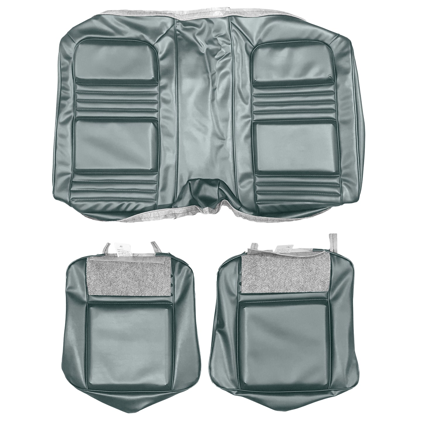 81 FIREBIRD/TRANS AM "DELUXE" HARDTOP REAR UPHOLSTERY - SILVER