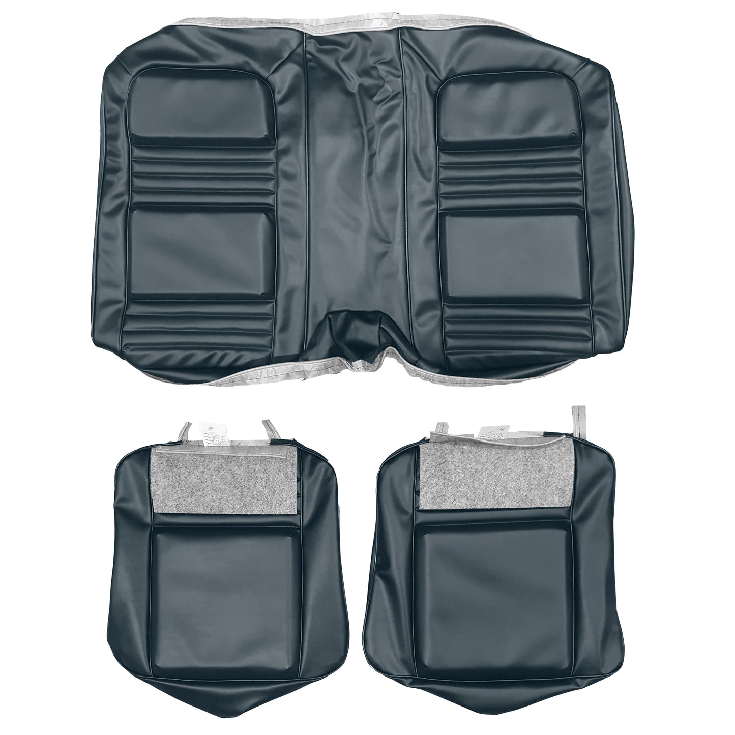 80-81 FIREBIRD/TRANS AM "DELUXE" HARDTOP REAR UPHOLSTERY - BLUE