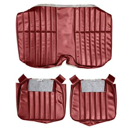 78-79 FIREBIRD/TRANS AM "STANDARD" HARDTOP REAR UPHOLSTERY - CARMINE