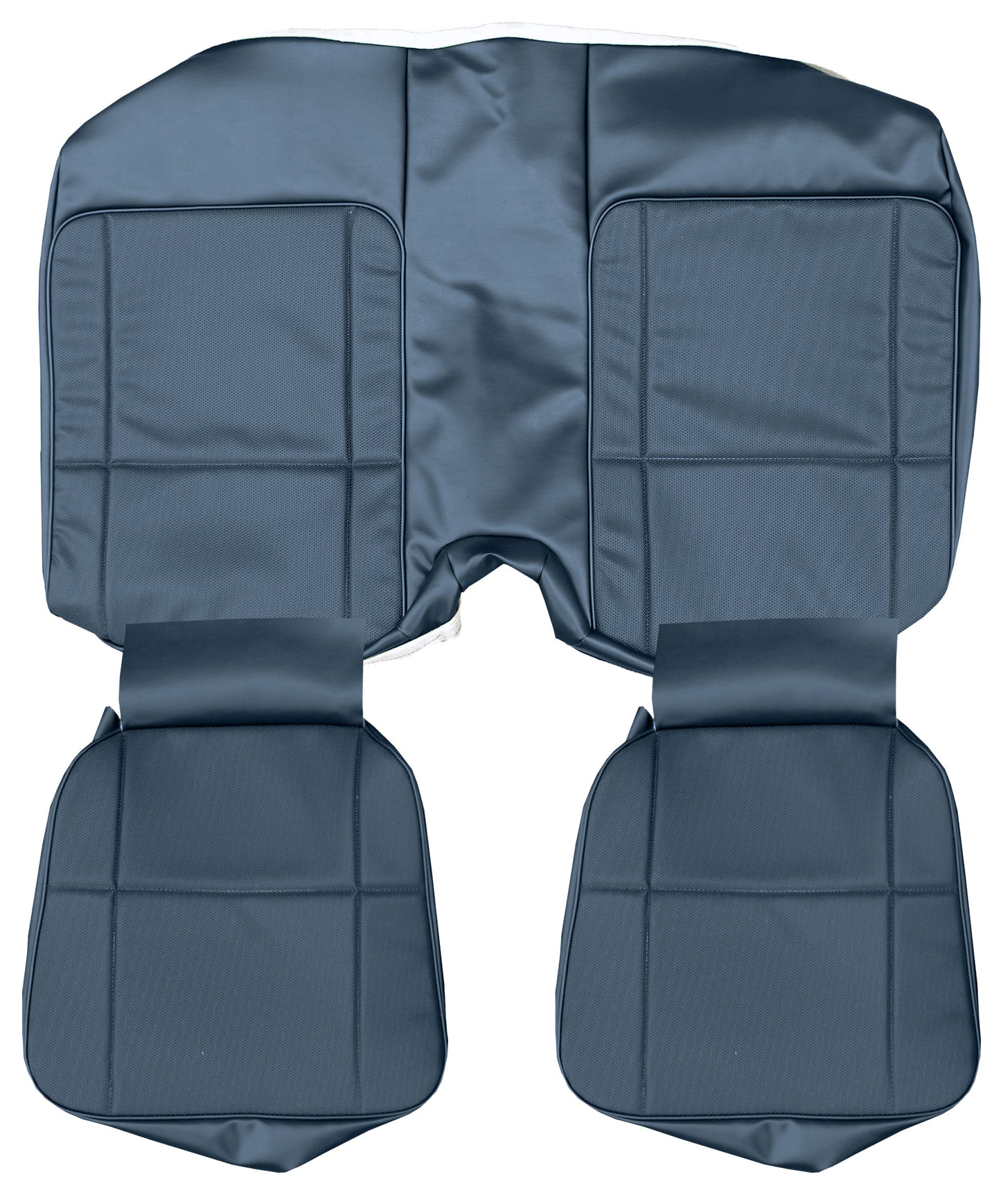80 CAMARO "DELUXE" HARDTOP REAR UPHOLSTERY - BLUE