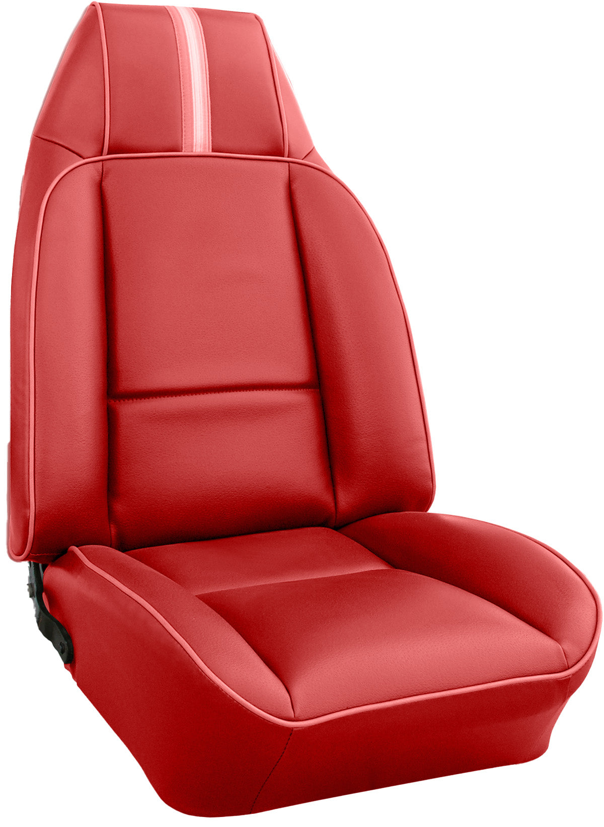 1981 CAMARO "DELUXE" BUCKET SEAT UPHOLSTERY - RED