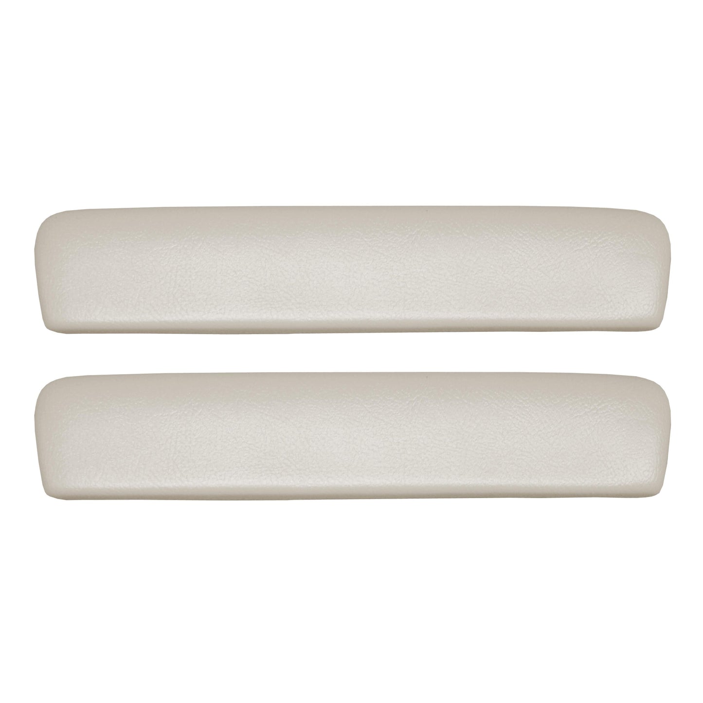 65 GM A-BODY 11" FRONT ARMREST PADS - WHITE