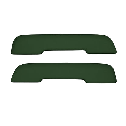 71 GM A-BODY FRONT ARMREST PADS - GREEN