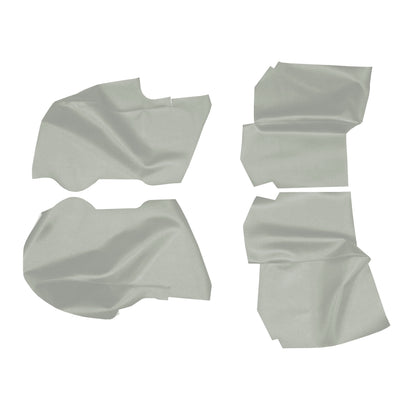 65 GM A-BODY CONVERTIBLE (NOT CHEVELLE) REAR ARMREST PANEL COVERS - WHITE