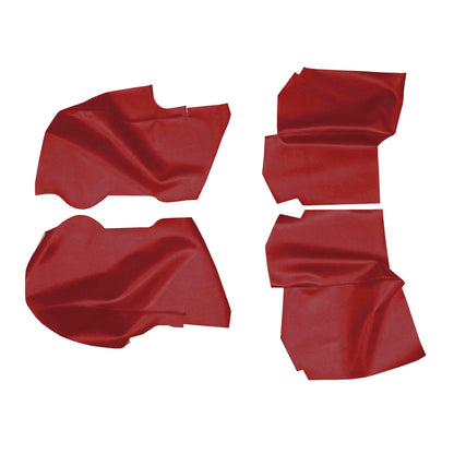 65 GM A-BODY CONVERTIBLE (NOT CHEVELLE) REAR ARMREST PANEL COVERS - RED