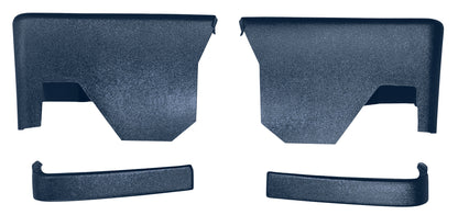 70-72 CHEVELLE/GTO/LEMANS HARDTOP REAR ARMREST PANELS - DARK BLUE