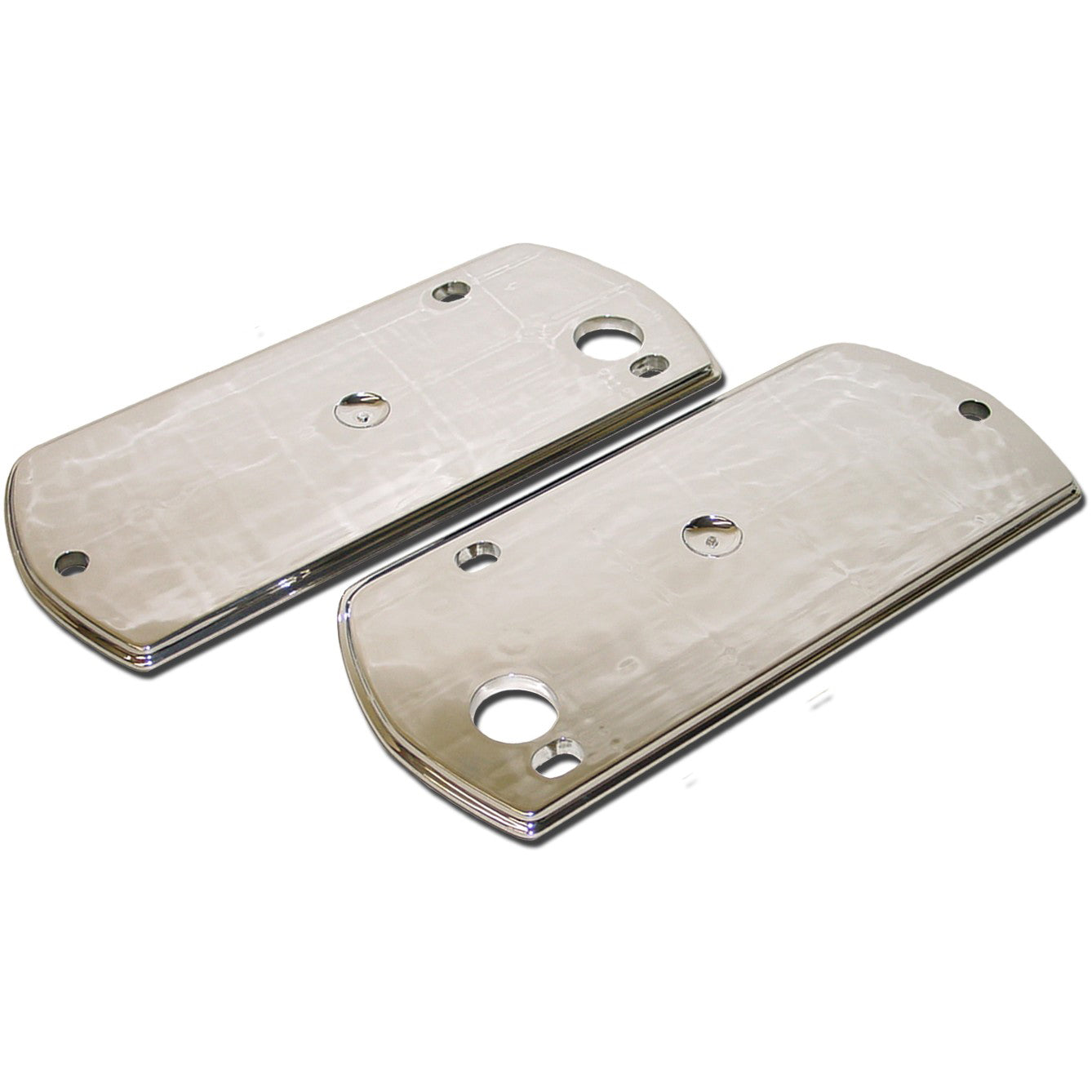 69-72 GM A-BODY FRONT ARMREST BACKING PLATE - CHROME