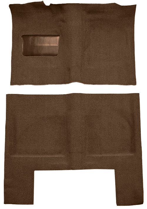 1963-1964 DODGE DART 270/DART GT/1964 PLYMOUTH VALIANT SIGNET AUTOMATIC LOOP CARPET KIT - DARK BROWN