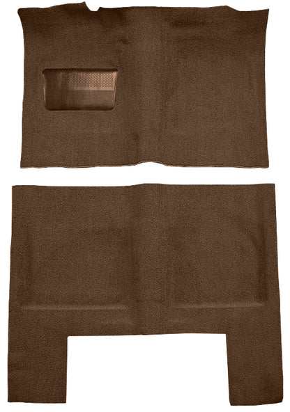 1963-1964 DODGE DART 270/DART GT/1964 PLYMOUTH VALIANT SIGNET AUTOMATIC LOOP CARPET KIT - DARK BROWN