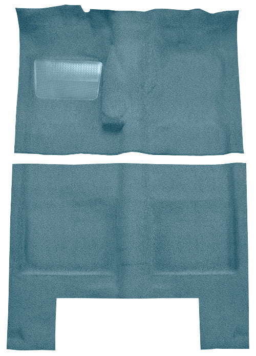 1963 DODGE DART 270/DART GT 4-SPEED MANUAL LOOP CARPET KIT - AQUA
