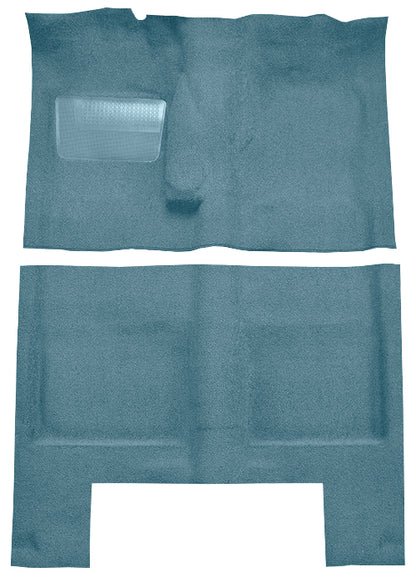 1963 DODGE DART 270/DART GT 4-SPEED MANUAL LOOP CARPET KIT - AQUA