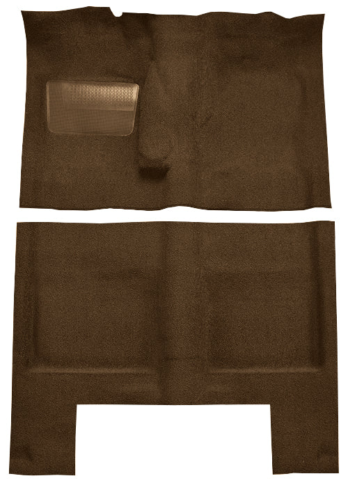 1964 DODGE DART 270/DART GT/PLYMOUTH VALIANT SIGNET 4-SPEED MANUAL LOOP CARPET KIT - DARK BROWN