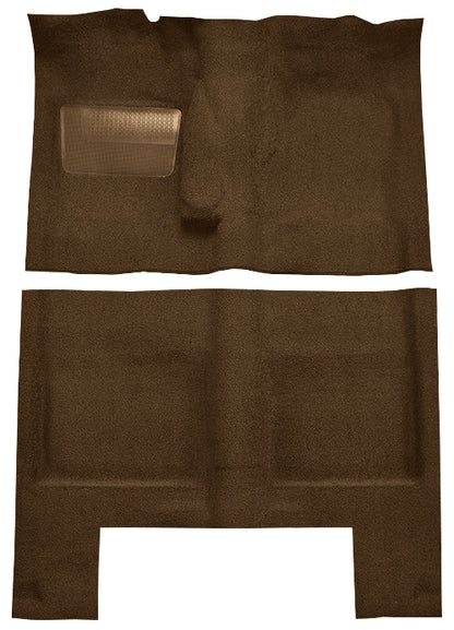 1964 DODGE DART 270/DART GT/PLYMOUTH VALIANT SIGNET 4-SPEED MANUAL LOOP CARPET KIT - DARK BROWN