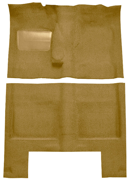 1965-1966 DODGE DART 270/DART GT 4-SPEED MANUAL LOOP CARPET KIT - GOLD
