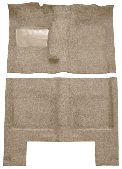 1964 PLYMOUTH VALIANT SIGNET/1965 DODGE DART 270/DART GT 4-SPEED MANUAL LOOP CARPET KIT - FAWN