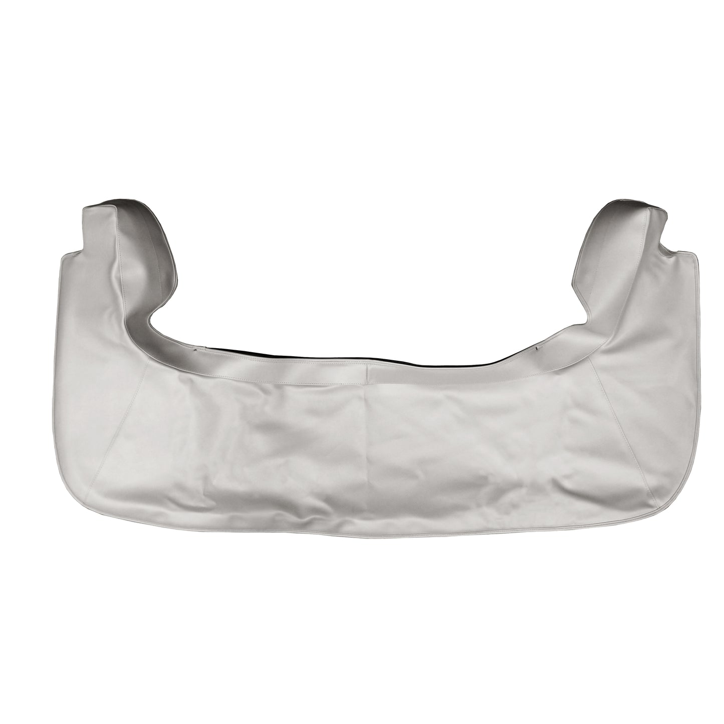 68 GM A-BODY CONVERTIBLE BOOT (EARLY STYLE W/ CLIPS) - FROST WHITE