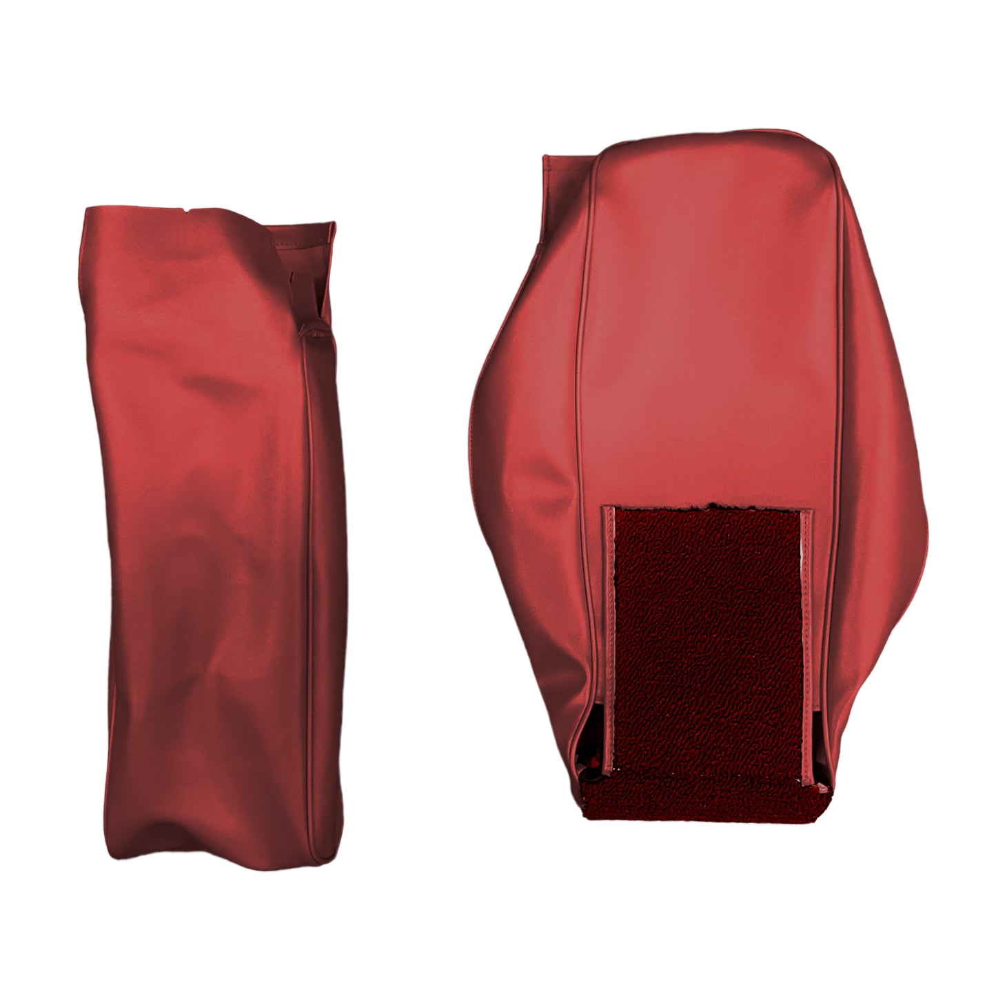 66-67 CHRYSLER/DODGE/PLYMOUTH C-BODY CENTER ARMREST COVER (VINYL) - RED