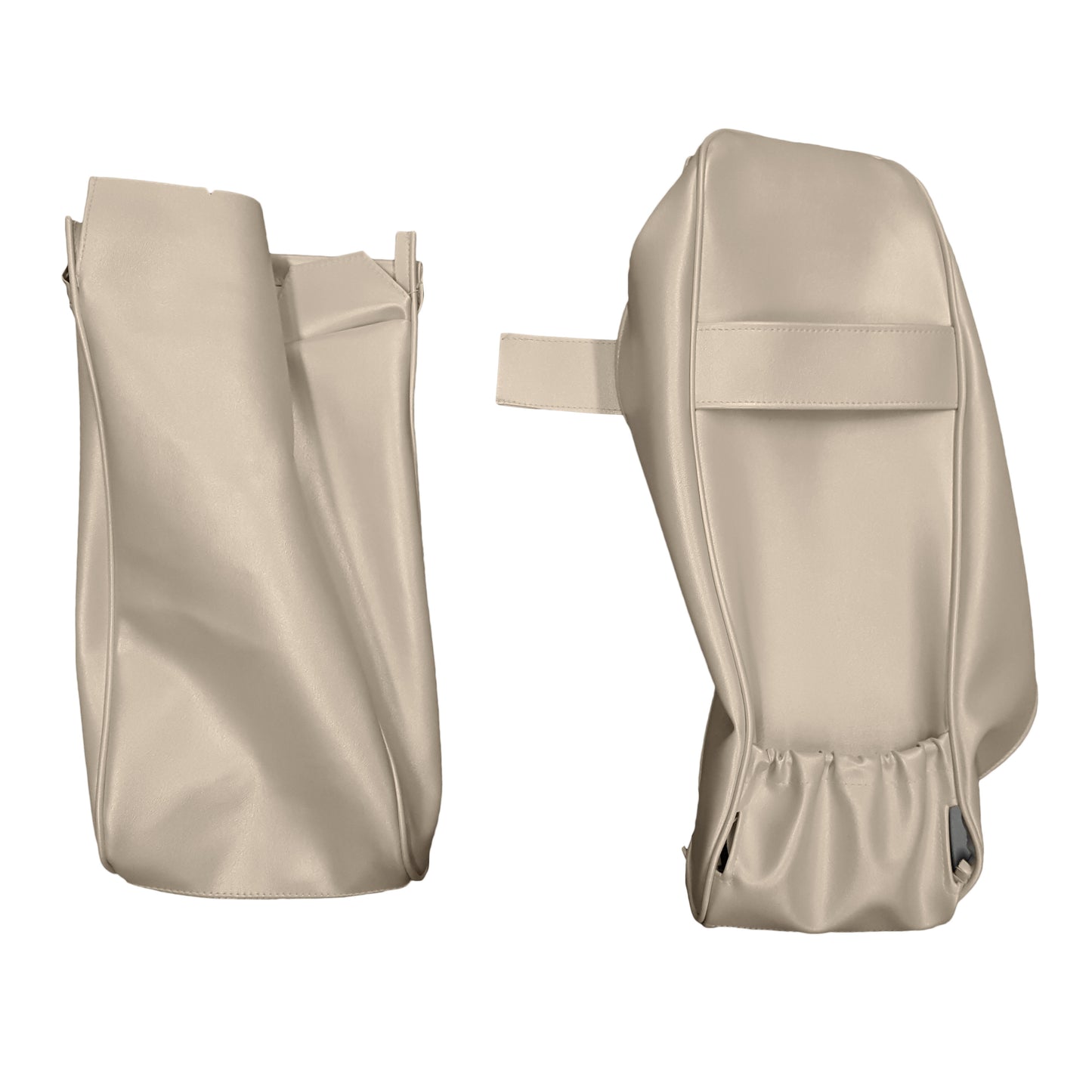 68 CHRYSLER/DODGE/PLYMOUTH C-BODY CENTER ARMREST COVER W/ MAP POCKET - PEARL WHITE