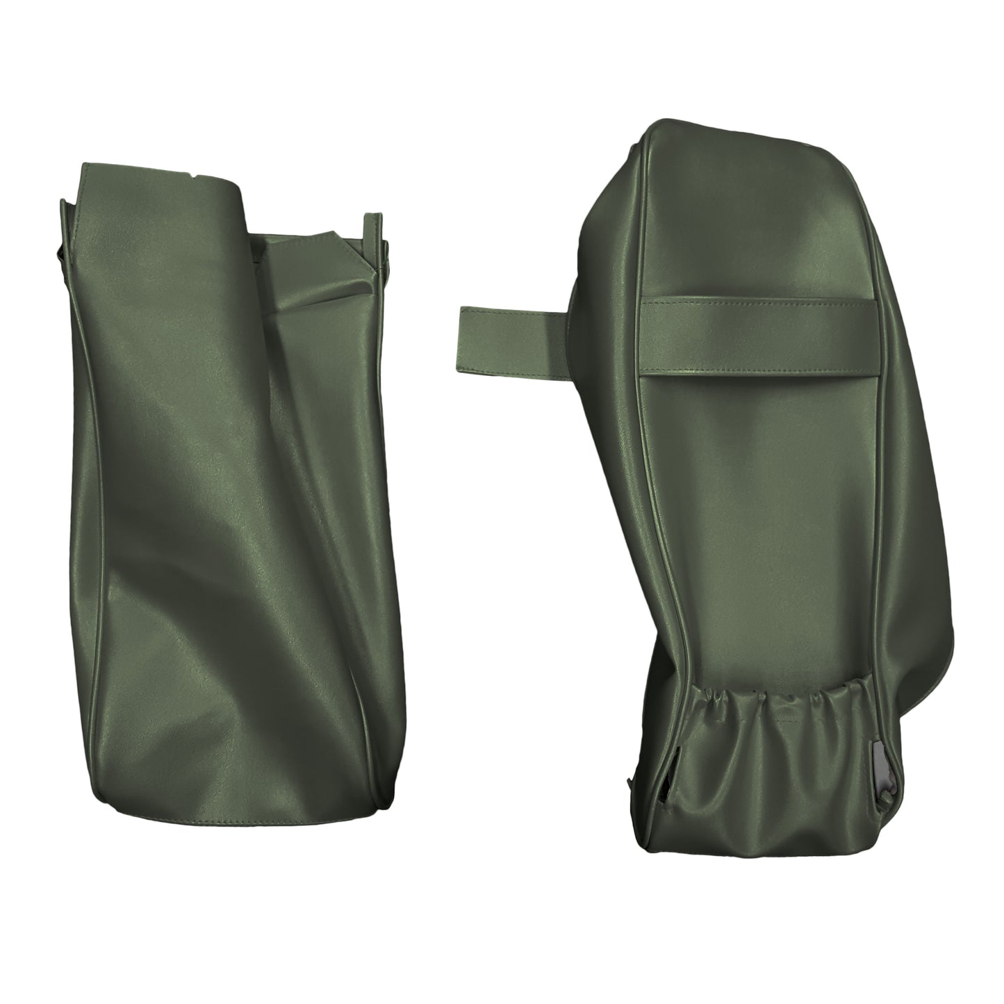 68 CHRYSLER/DODGE/PLYMOUTH C-BODY CENTER ARMREST COVER W/ MAP POCKET - GREEN