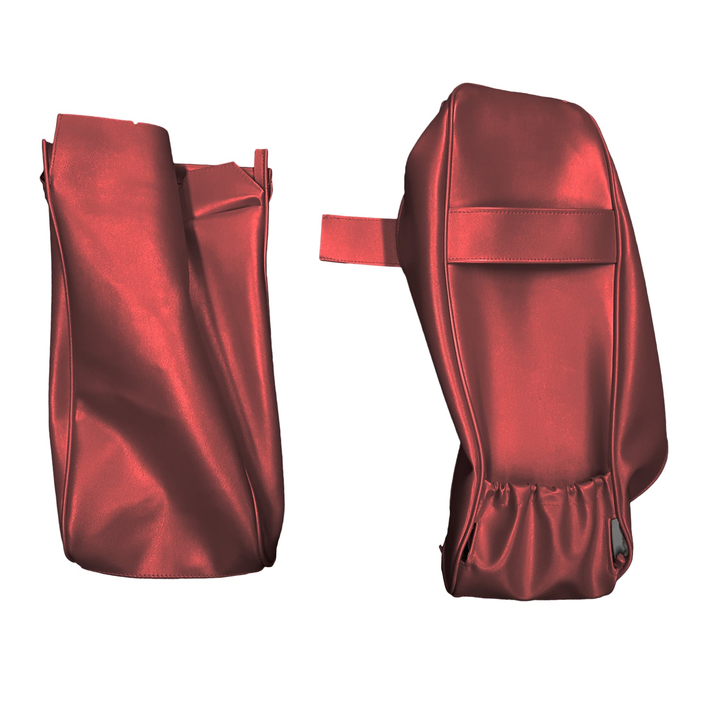 68 CHRYSLER/DODGE/PLYMOUTH C-BODY CENTER ARMREST COVER W/ MAP POCKET - RED