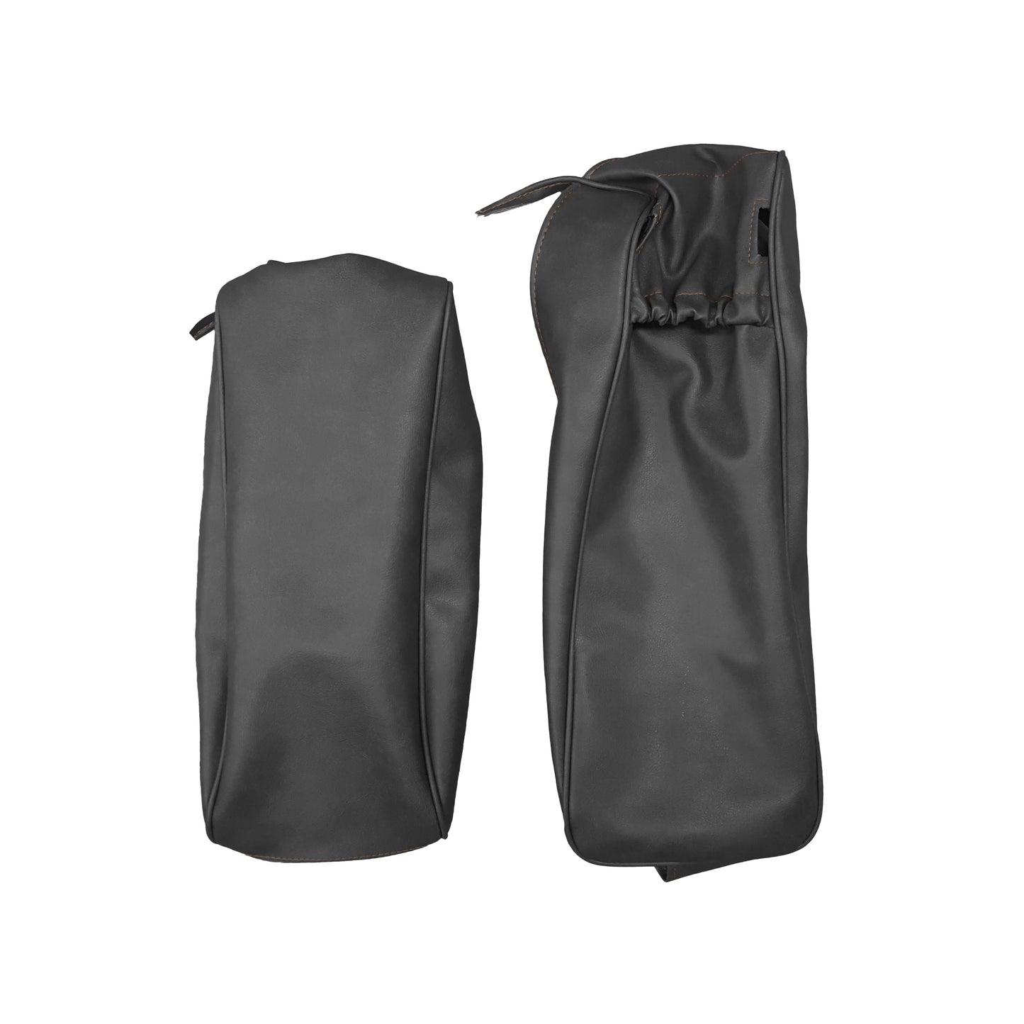 69-70 DODGE/PLYMOUTH B-BODY CENTER ARMREST COVER W/ MAP POCKET - BLACK