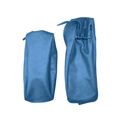 70 DODGE/PLYMOUTH B-BODY CENTER ARMREST COVER W/ MAP POCKET - BRIGHT BLUE