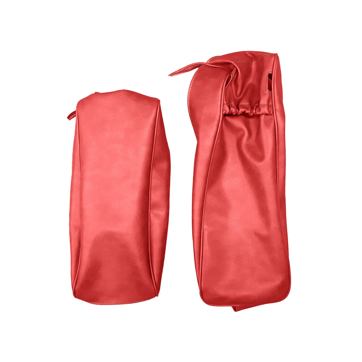 69 DODGE/PLYMOUTH B-BODY CENTER ARMREST COVER W/ MAP POCKET - RED