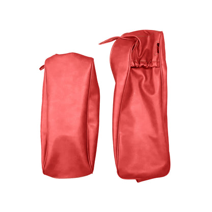 69 DODGE/PLYMOUTH B-BODY CENTER ARMREST COVER W/ MAP POCKET - RED