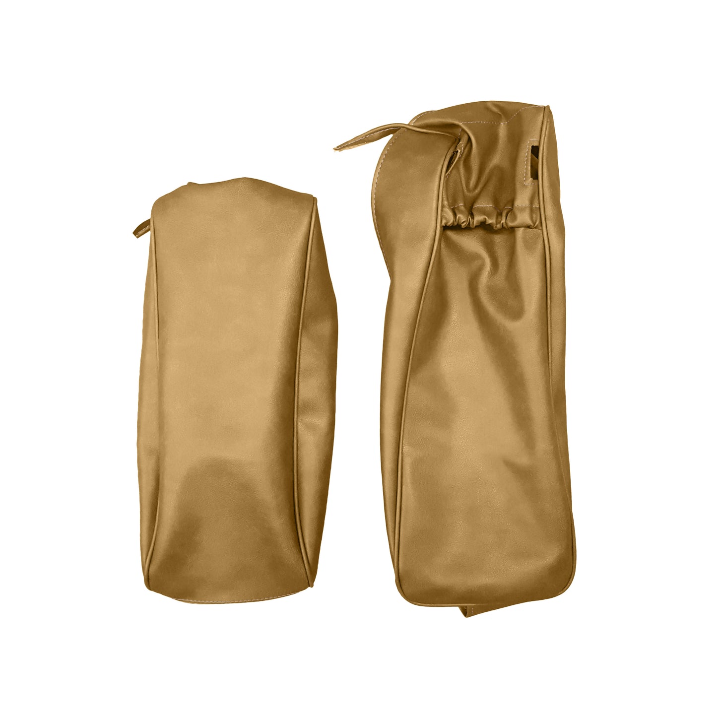 70 DODGE/PLYMOUTH B-BODY CENTER ARMREST COVER W/ MAP POCKET - LSRM GOLD