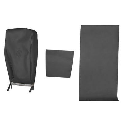 69 CUTLASS SUPREME SPLIT BENCH SEAT CENTER ARMREST COVER- BLACK