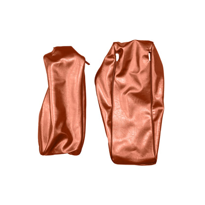 70 CHARGER CENTER ARMREST COVER W/O MAP POCKET - BURNT ORANGE
