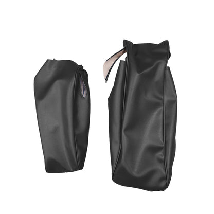 71-73 DODGE/PLYMOUTH B-BODY CENTER ARMREST COVER (COACHMAN GRAIN) - BLACK