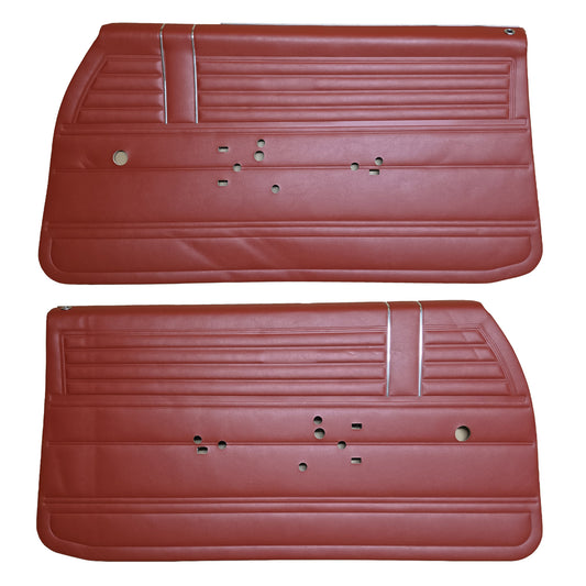 1968 Chevrolet Chevelle - Front and Hardtop Rear Pre-Assembled Door Panels