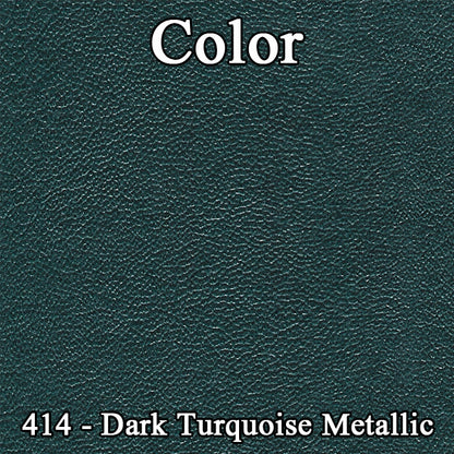 65 DODGE/PLYMOUTH C-BODY CONVERTIBLE WELL LINER - TURQUOISE