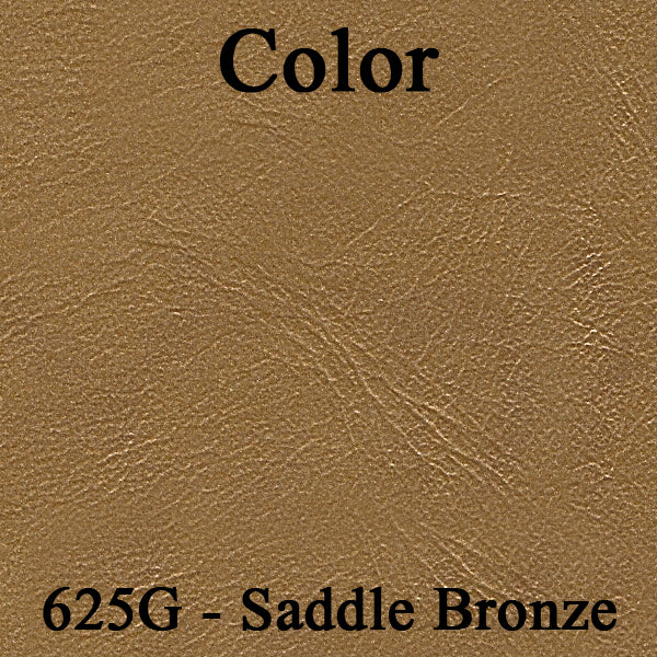 64 GTO/LEMANS/TEMPEST HARDTOP PACKAGE TRAY W/O SPEAKER CUT-OUT - SADDLE