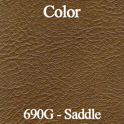 71-72 GTO/LEMANS/TEMPEST HARDTOP PACKAGE TRAY W/O SPEAKER CUT-OUTS - SADDLE