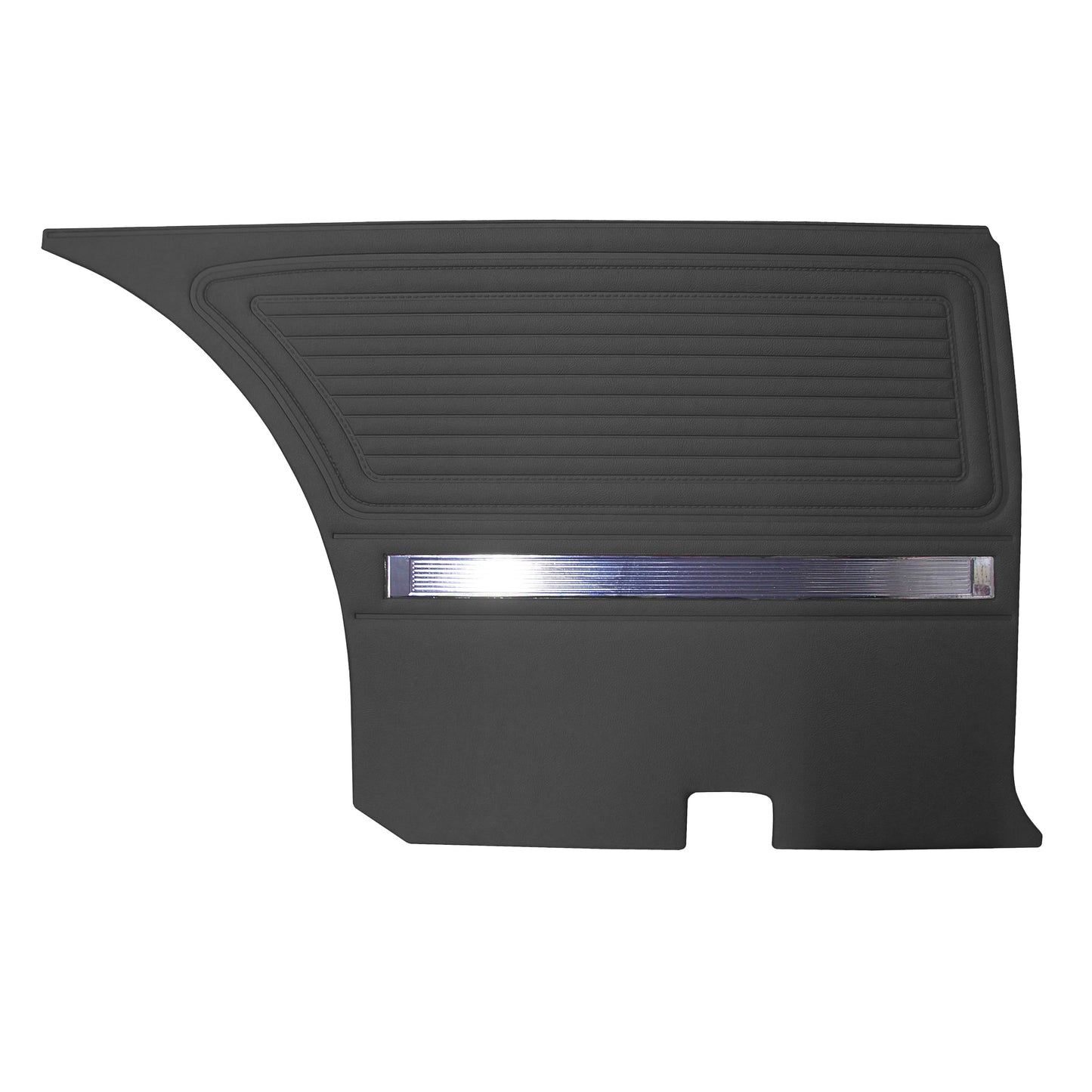 64 BARRACUDA FASTBACK REAR PANELS - BLACK