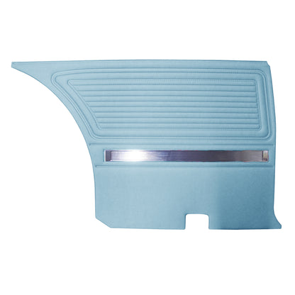 64 BARRACUDA FASTBACK REAR PANELS - BLUE