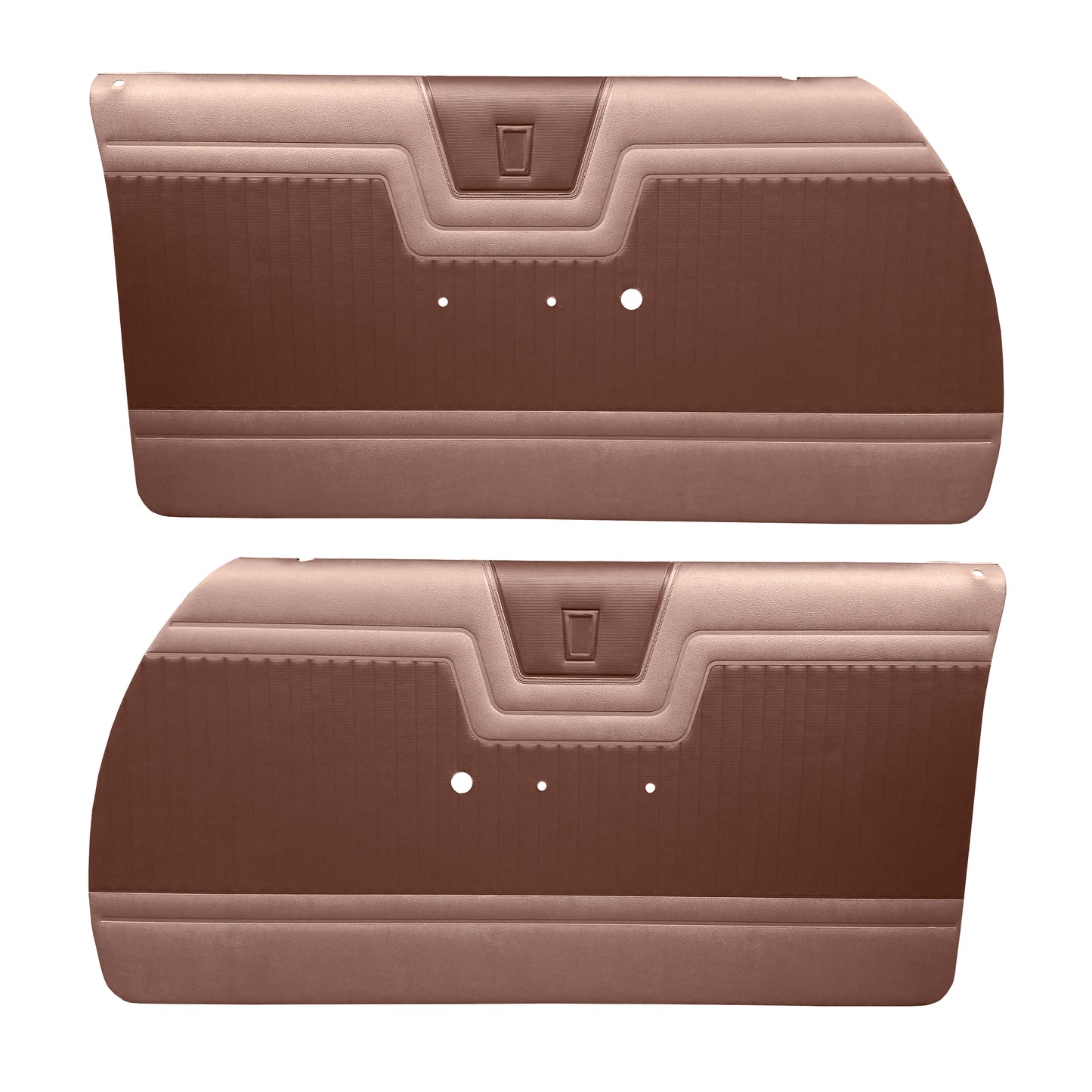 64 FURY FRONT DOOR PANELS (PRE-ASSEMBLED) - DARK COPPER/COPPER