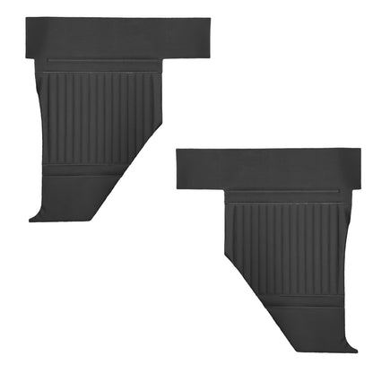 64 FURY CONVERTIBLE REAR PANELS - BLACK