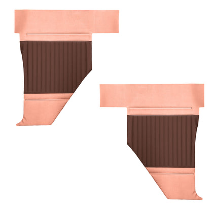 64 FURY CONVERTIBLE REAR PANELS - DARK COPPER/COPPER